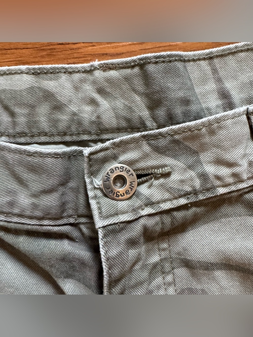 Vintage 90s Y2K Wrangler Hero Camo Cargo Pants Men's 32x30 Thrashed Baggy - Picture 3 of 11